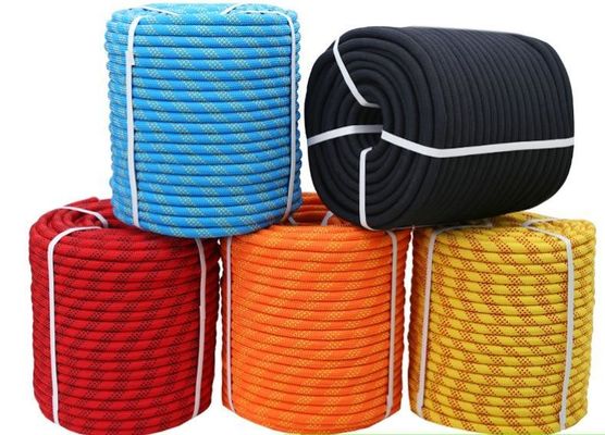 качество  8mm-20mm Polypropylene Rope Blue Rescue Solid Braid Polypropylene Rope завод