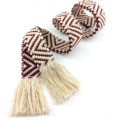 качество  40mm*210cm  Cotton Webbing Waist Strap For Garment Accessories завод