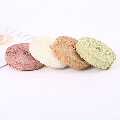 Сертификат FSC Raffia Тканеная бумажная лента Эко-дружественная упаковка Подарочная бумажная лента