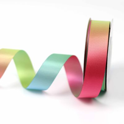 Постепенное изменение цвета Полиэстерная лента 25 мм