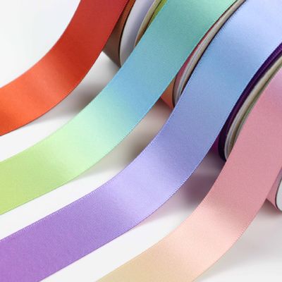 Постепенное изменение цвета Полиэстерная лента 25 мм
