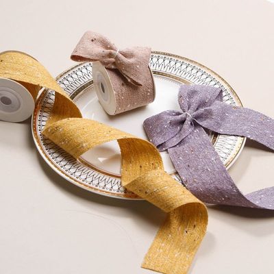 Двухлинейная хлопчатобумажная ленточная ленточная лента 6mm-40mm Custom Ribbon Rolls OEM