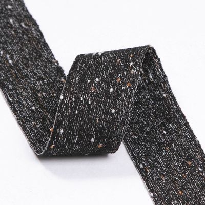 Двухлинейная хлопчатобумажная ленточная ленточная лента 6mm-40mm Custom Ribbon Rolls OEM