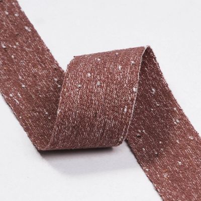 Двухлинейная хлопчатобумажная ленточная ленточная лента 6mm-40mm Custom Ribbon Rolls OEM