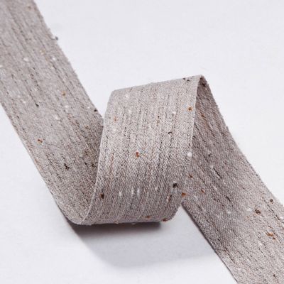 Двухлинейная хлопчатобумажная ленточная ленточная лента 6mm-40mm Custom Ribbon Rolls OEM