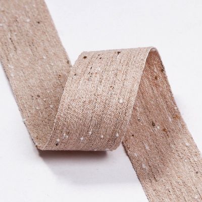 Двухлинейная хлопчатобумажная ленточная ленточная лента 6mm-40mm Custom Ribbon Rolls OEM