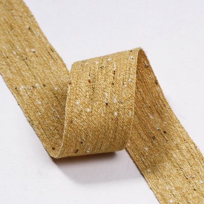 Двухлинейная хлопчатобумажная ленточная ленточная лента 6mm-40mm Custom Ribbon Rolls OEM