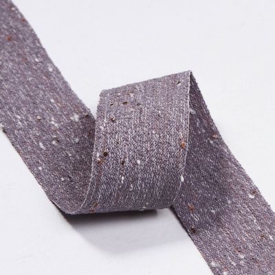 Двухлинейная хлопчатобумажная ленточная ленточная лента 6mm-40mm Custom Ribbon Rolls OEM