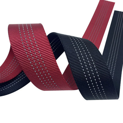 ISO9001 Полипропиленовая лента 38 мм Красная нейлоновая лента