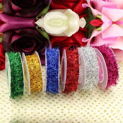 Светлая проводная бумажная веревка 100м Бумажная веревка Розовое серебро