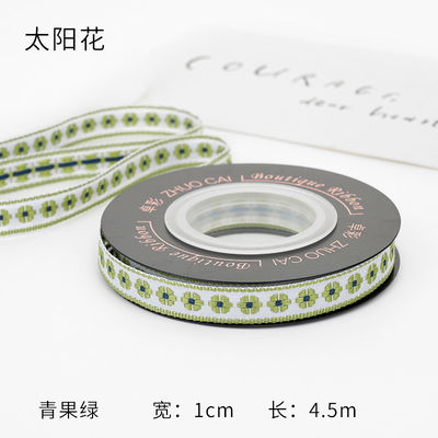 OEM ODM Цветочная Джакардная лента 10mm-25mm Цветочная Джакардная лента