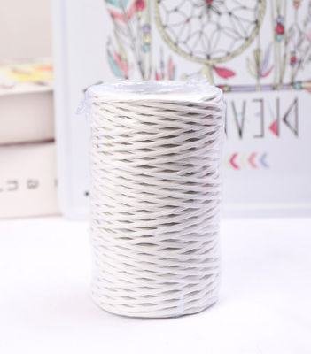 Железная проволока 2 мм бумажная веревка эко DIY Скрученная бумажная веревка биоразлагаемая