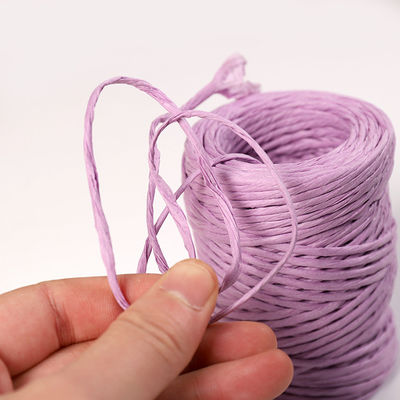 Железная проволока 2 мм бумажная веревка эко DIY Скрученная бумажная веревка биоразлагаемая