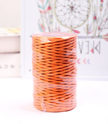 Железная проволока 2 мм бумажная веревка эко DIY Скрученная бумажная веревка биоразлагаемая