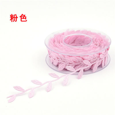 Ультразвуковая красная лента из полиэстера для украшения свадьбы