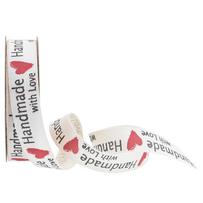 15мм*10м Цветочная ленточка OEM ODM Custom Printed Ribbon Roll
