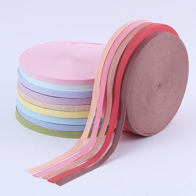 5mm-50mm*50y Herringbone Woven Cotton Ribbon (Стаканная хлопковая лента)
