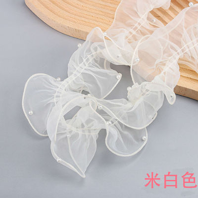12cm*2m Сморченная ленточка из кружевой кружевки для цветочной упаковки и подарочной упаковки